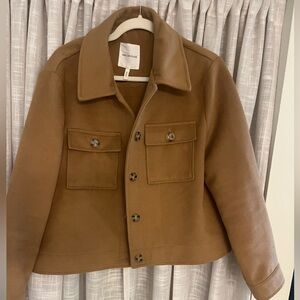 Avec Les Filles Tan Utility Jacket